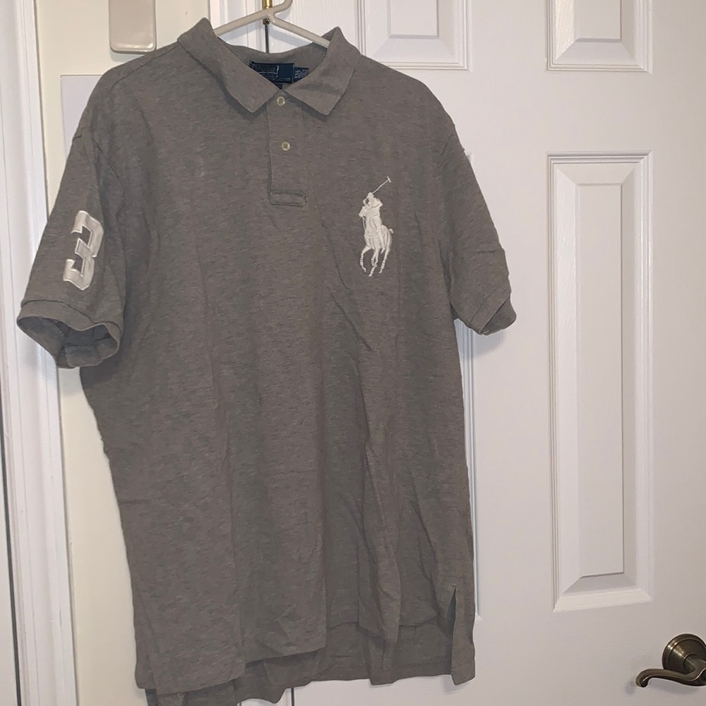 Polo by Ralph Lauren Grey Large Pony XXL Men’s